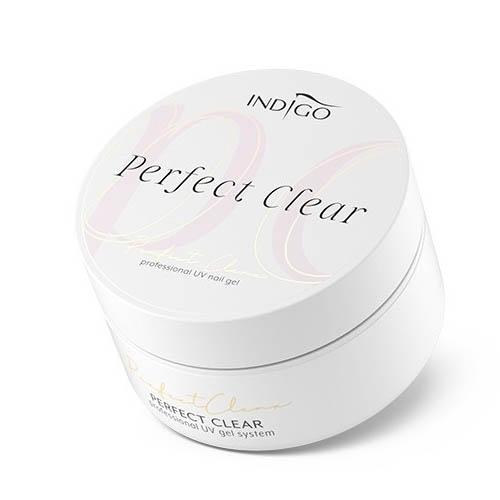 Indigo Nails Lab, Perfect Clear Professional UV Nail Gel (Twardy żel budujący)
