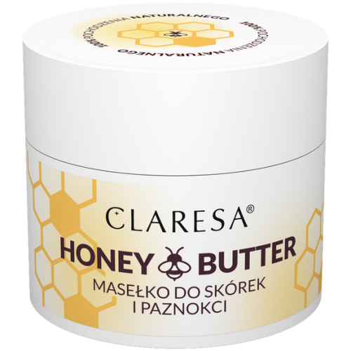 Claresa, Fed by Nature, Masełko do skórek `Honey Butter`