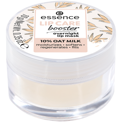 Essence, Lip Care Booster 10% Oat Milk Overnight Lip Mask (Maska do ust)