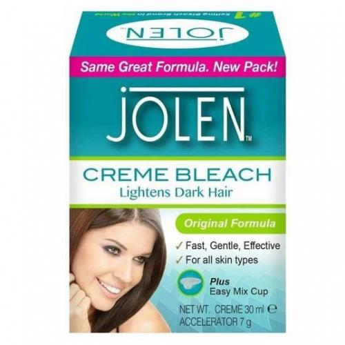 Jolen, Creme Bleach (Rozjaśniacz do włosków na twarzy i ciele wersja dla skóry normalnej)