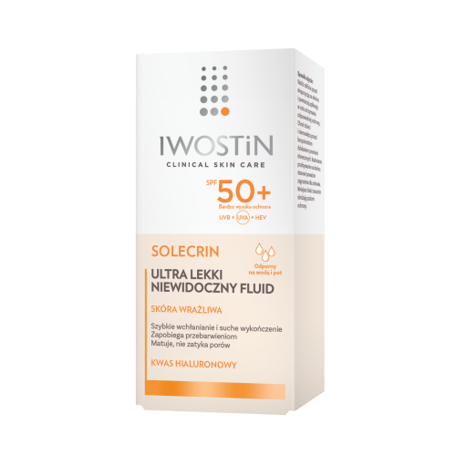 Iwostin, Solecrin, Ultra lekki niewidoczny fluid SPF 50+