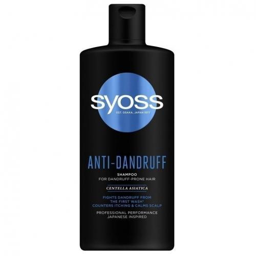 Syoss, Anti-Dandruff, Shampoo (Szampon przeciwłupieżowy)