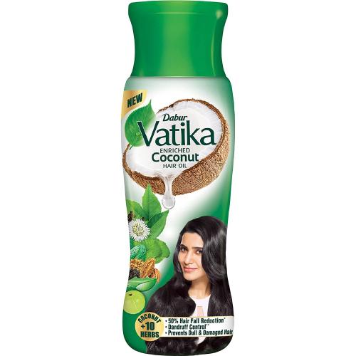 Dabur, Vatika, Enriched Coconut Hair Oil (Wzbogacony olej kokosowy do włosów)