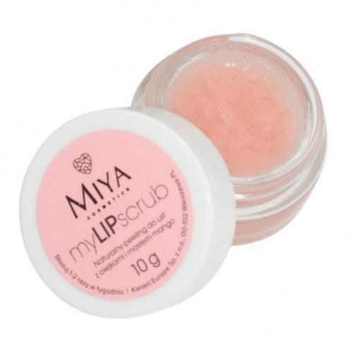Miya Cosmetics, myLIPscrub, Naturalny peeling do ust z olejkami i masłem mango