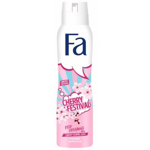 Fa, Cherry Festival Deodorant Spray 48h (Dezodorant w sprayu)