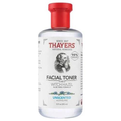 Thayers, Unscented Facial Toner (Bezzapachowy łagodzący tonik do twarzy bez alkoholu)