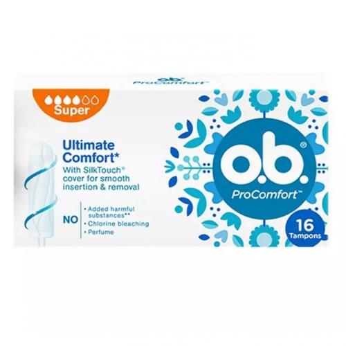 O.B., Pro Comfort Super Ultimate Tampons (Tampony)