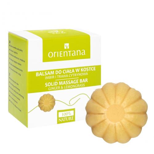 Orientana, Balsam w kostce `Imbir i trawa cytrynowa`
