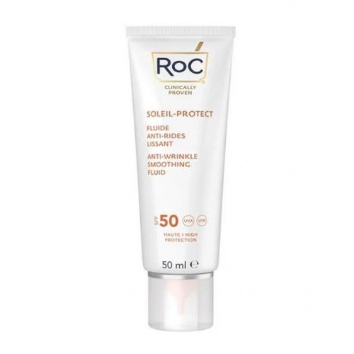 RoC, Soleil-Protect, Anti-Wrinkle Smoothing Fluid SPF50 (Fluid ochronno-wygładzający)