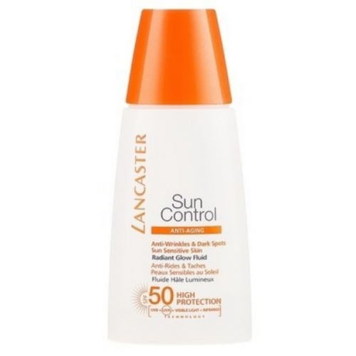 Lancaster, Sun Control Anti-Wrinkles & Dark Spots  SPF 50 (Przeciwzmarszczkowy krem do opalania twarzy SPF 50)