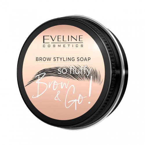 Eveline, Brow & Go!, Brow Styling Soap (Mydło do stylizacji brwi)