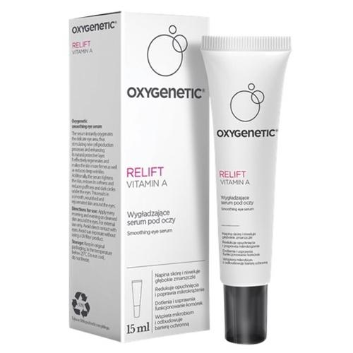 Oxygenetic, Relift Vitamin A, Smoothing Eye Serum (Wygładzające serum pod oczy)