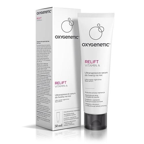 Oxygenetic, Relift Vitamin A Serum (Ultranaprawcze serum do twarzy na noc)
