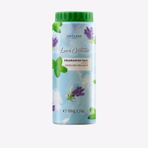 Oriflame, Love Nature, Fragranced Talc Cooling Delight (Perfumowy talk do ciała)
