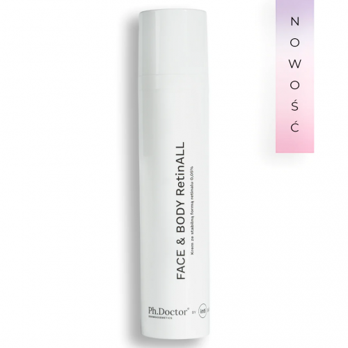 Ph. Doctor Dermocosmetics, Face & Body, RetinALL, Krem ze stabilną formą retinalu 0,05%