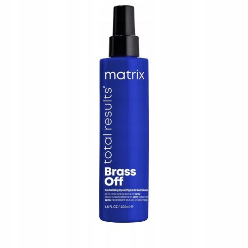 Matrix, Brass Off, Spray (Spray neutralizujący do włosów o odcieniach ciemny blond i jasny brąz)
