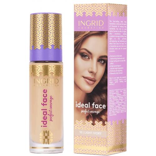 Ingrid Cosmetics, Ideal Face, Perfect Coverage Foundation (Podkład kryjący (nowa wersja))