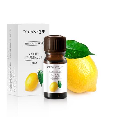 Organique, Natural Essential Oil Lemon (Naturalny olejek eteryczny cytrynowy)