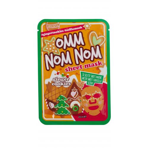 Maxbrands, Omm Nom Nom Sheet Mask Ginger Cookies (Maska do twarzy w płachcie)