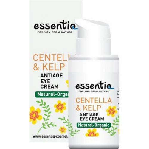 Essentiq, Centella & Kelp Antiage Eye Cream (Krem pod oczy z wąkrotą azjatycką i wodorostami)