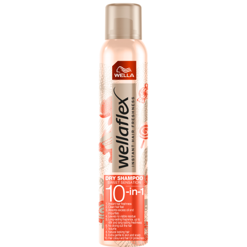 Wella, Wellaflex, 10-in-1 Sweet Sensation Dry Shampoo (Suchy szampon do włosów)
