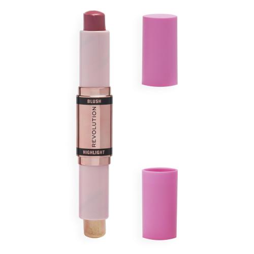 Revolution Beauty (Makeup Revolution), Blush & Highlight Stick (Róż i rozświetlacz do policzków w sztyfcie)