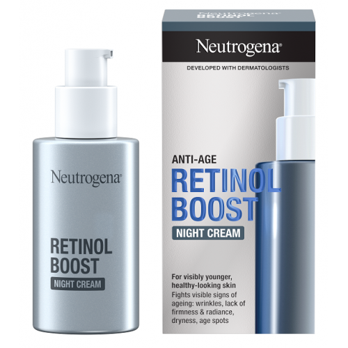 Neutrogena, Anti-Age Retinol Boost, Night Cream (Przeciwstarzeniowy krem na noc)