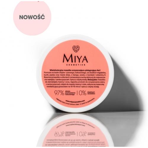 Miya Cosmetics, myCLEANhero, Oczyszczająco pielęgnujące masełko 4 w 1