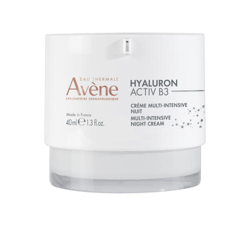 Eau Thermale Avene, Hyaluron Activ B3, Multi - Intensive Night Cream (Multi intensywny krem na noc)