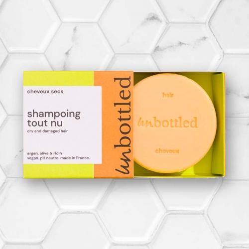 Unbottled Shampoing Tout Nu Szampon W Kostce Do Suchych W Os W Cena Opinie Recenzja Kwc