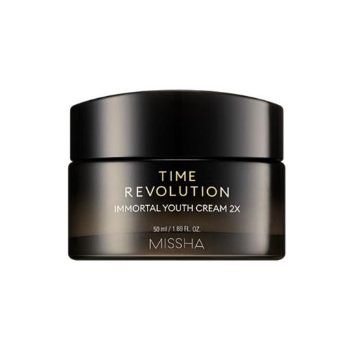 Missha, Time Revolution, Immortal Youth Cream 2x (Skoncentrowany, przeciwzmarszczkowy krem do twarzy)