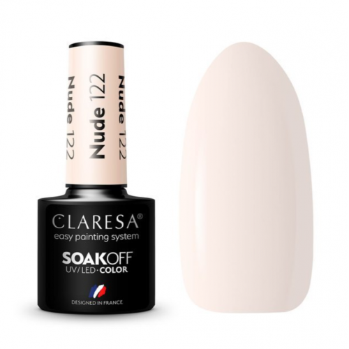 Claresa, Nude Collection, Soak Off UV/LED Color (Lakier hybrydowy)