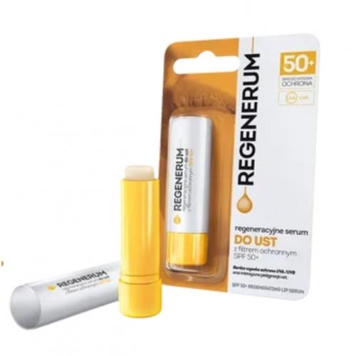 Regenerum, Regeneracyjne serum do ust z filtrem ochronnym SPF 50+