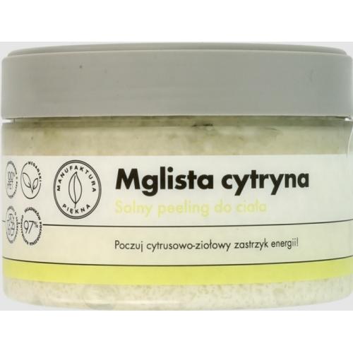 Manufaktura Piękna Solny Peeling Do Ciała `mglista Cytryna` Cena Opinie Recenzja Kwc 1569