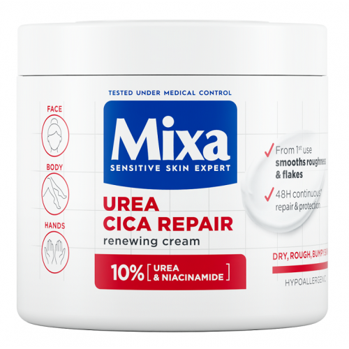 Mixa, Urea Cica Repair (Krem regenerujący do ciała, twarzy i dłoni)