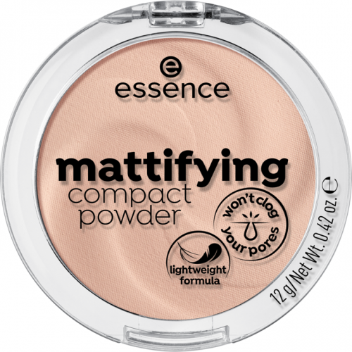 Essence, Mattifying Compact Powder (Matujący puder do twarzy (nowa wersja))