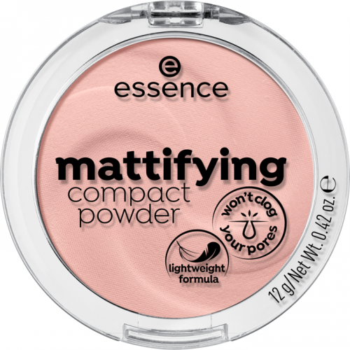 Essence, Mattifying Compact Powder (Matujący puder do twarzy (nowa wersja))