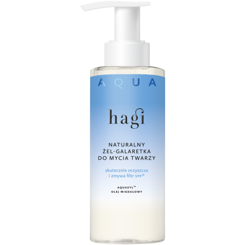 Hagi, Aqua Zone, Naturalny żel-galaretka do mycia twarzy