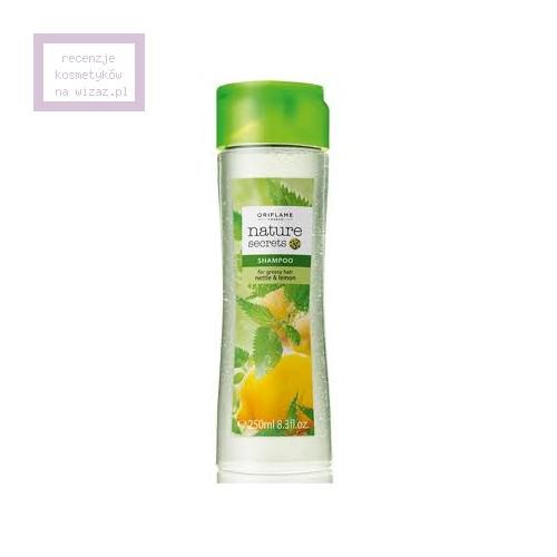 Oriflame, Nature Secrets, Shampoo for Greasy Hair Nettle & Lemon (Szampon z pokrzywą i cytryną do włosów przetłuszczających się)