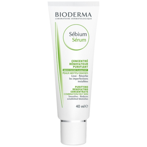 Bioderma, Sebium Serum, Concentre Renovateur Purifiant (Złuszczające serum do skóry tłustej i mieszanej)