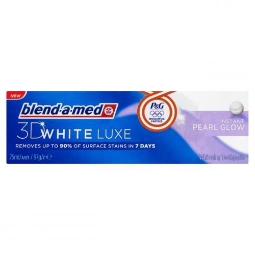 Blend - a - med, 3D White Luxe Instant Pearl Glow (Wybielająca pasta do zębów)