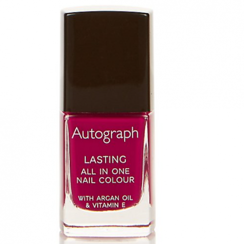 Marks & Spencer, Autograph, Lasting All in One Nail Colour with Argan Oil & Vitamin E (Lakier do paznokci z olejkiem arganowym i witaminą E)