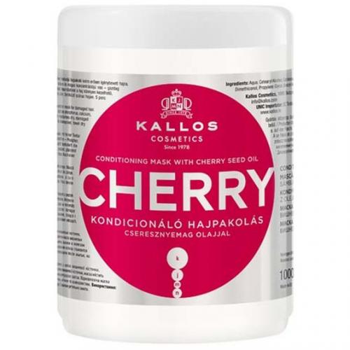 Kallos, KJMN, Cherry, Maska do włosów z olejem z pestek czereśni