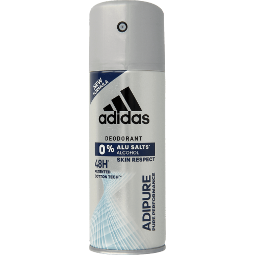 Adidas, Adipure Pure Performance, Deodorant Spray (Dezodorant w sprayu dla mężczyzn)