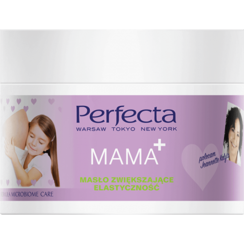 Perfecta, Mama +, Masło zwiększające elastyczność skóry, dla kobiet w ciąży i po porodzie