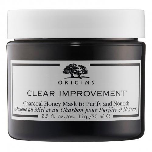 Clear improvement origins маска charcoal honey