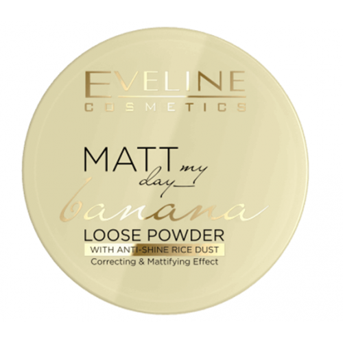 Eveline Cosmetics, Matt My Day, Loose Banana Powder (Sypki puder bananowy)