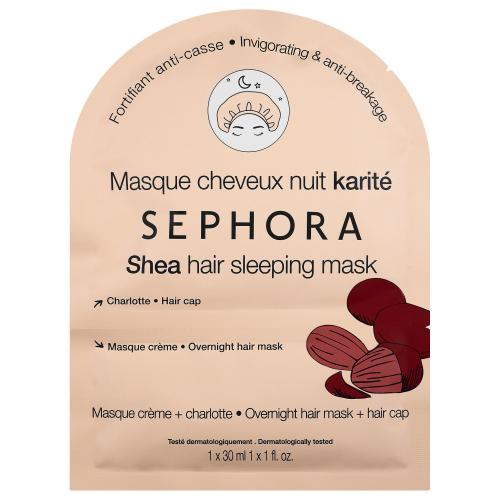 Sephora, Nuit Karite, Masque Cheveux [Shea, Hair Sleeping Mask] (Maska na noc do włosów)