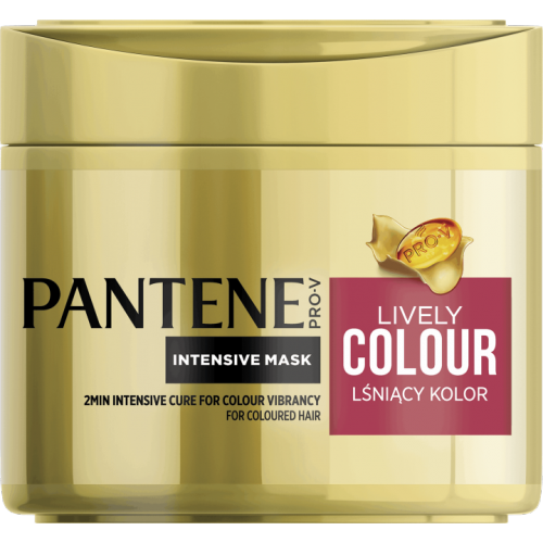 Pantene, Pro - V, Lively Colour, Intensive Mask (Intensywna maska do włosów farbowanych (nowa wersja))