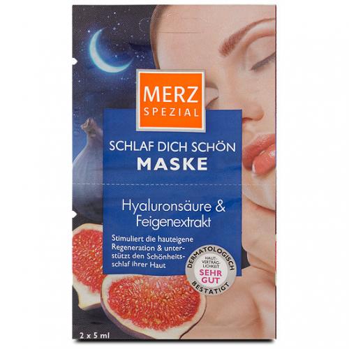 Merz, Schlaf Dich Schön, Hyaluronsäure & Feigenextrakt Maske (Maska do twarzy na noc)